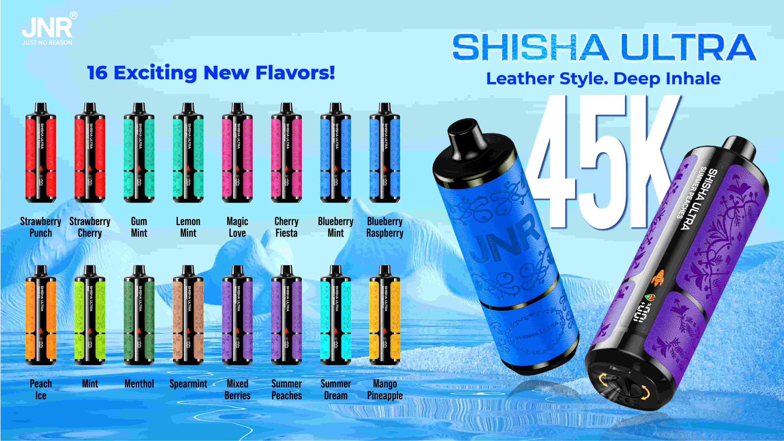 JNR ShiSha Ultra 45000 Puffs | Cheap Wholesale Price | JNR Vape